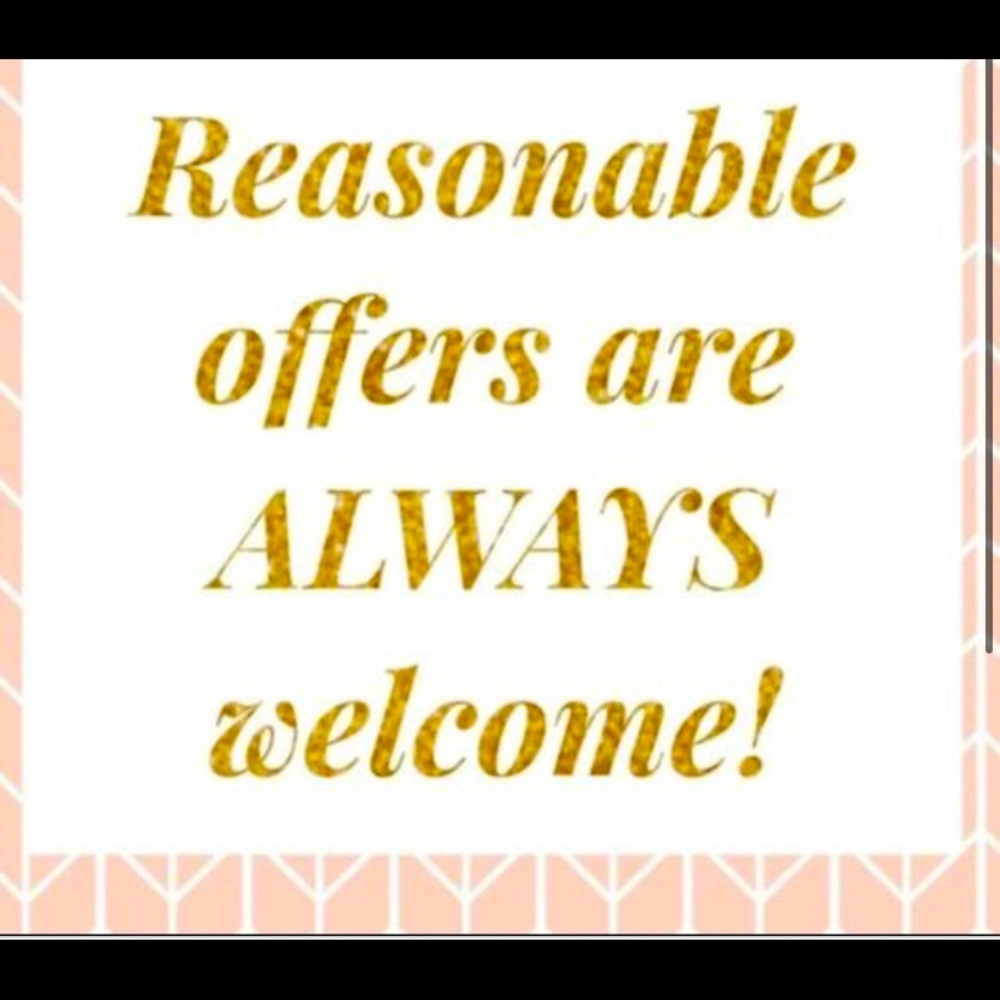 Reasonable offers accepted!!!
